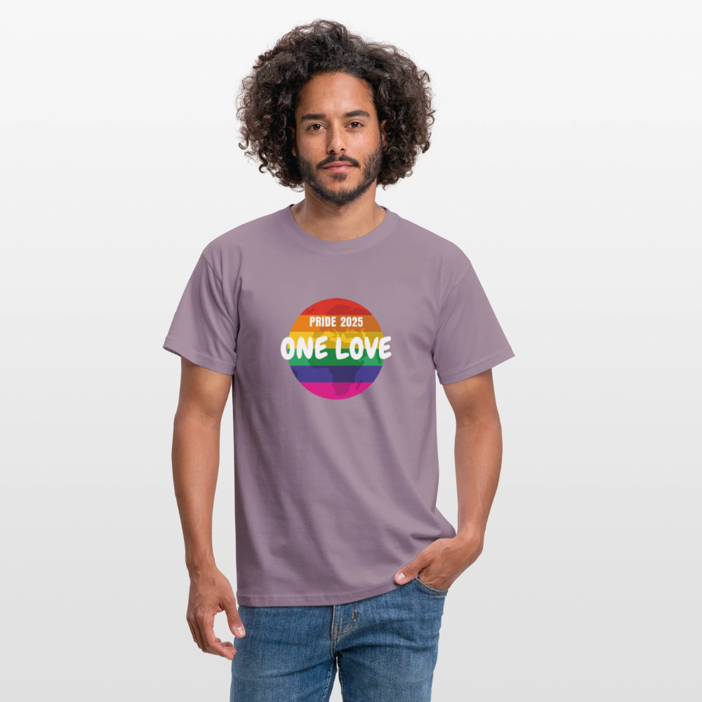 Männer T-Shirt Pride - Lilagrau 