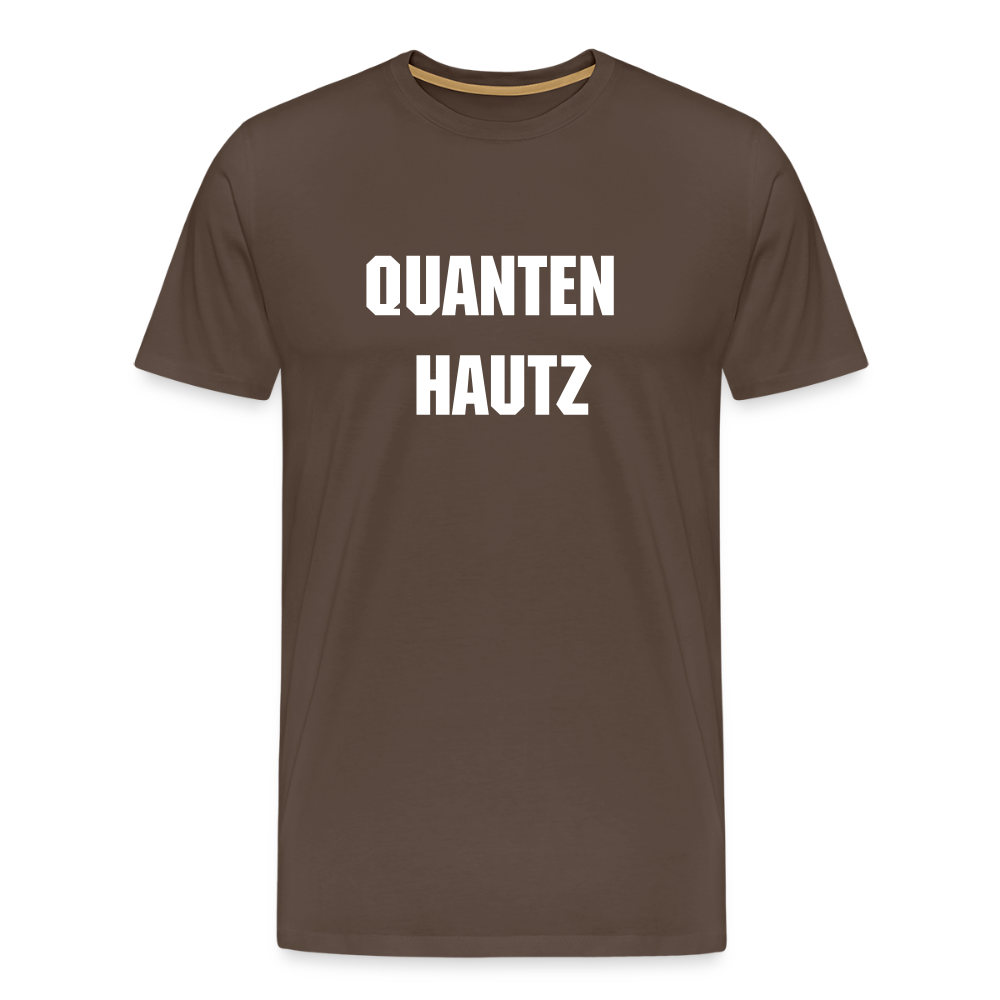Männer Premium T-Shirt Quanten Hautz - Edelbraun