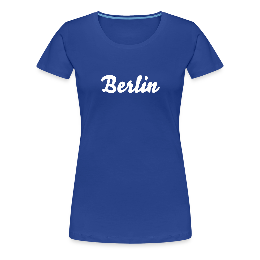 Frauen Premium T-Shirt Berlin - Königsblau