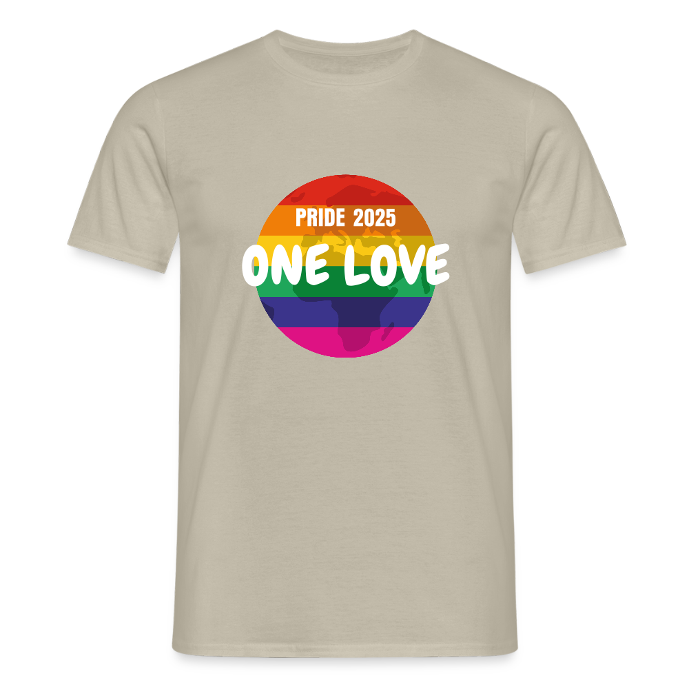 Männer T-Shirt Pride - Sandbeige
