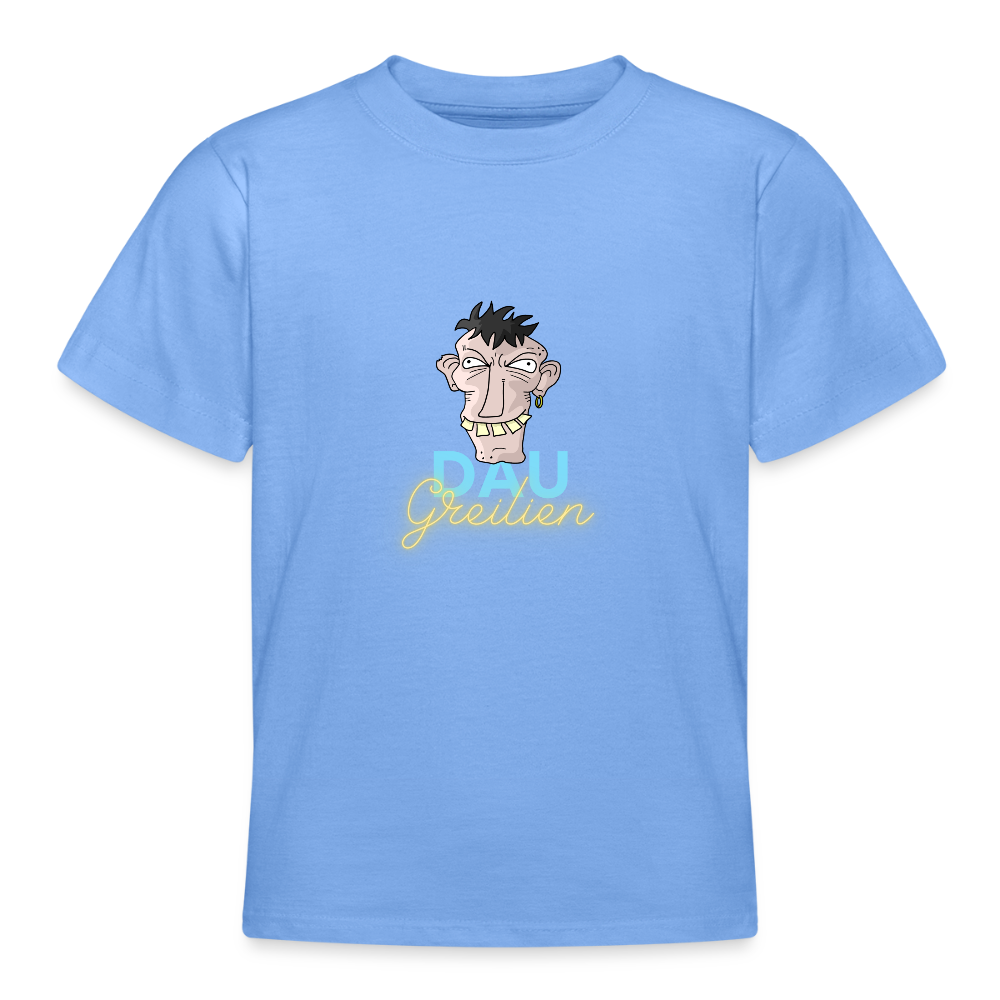 Teenager T-Shirt Dau greilien - Himmelblau