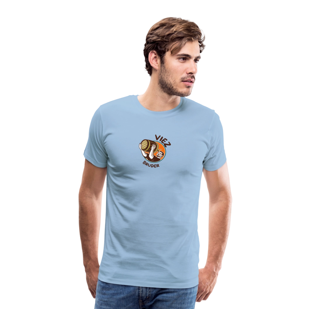 Männer Premium T-Shirt Viezbruder - Sky