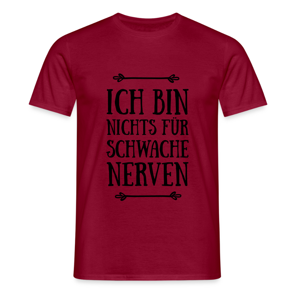 Männer T-Shirt Fun - Ziegelrot