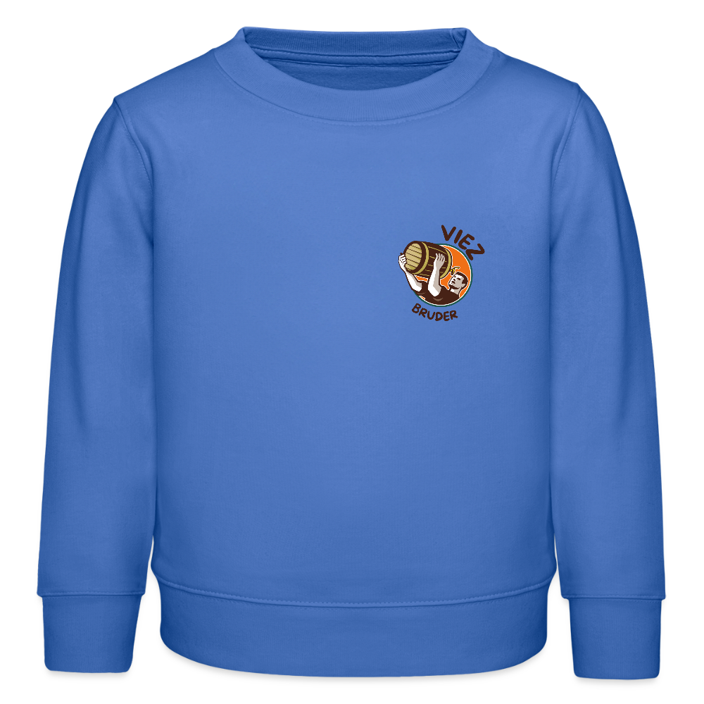 Mini Changer Bio Kinder Sweatshirt Viezbruder - carolina Blue