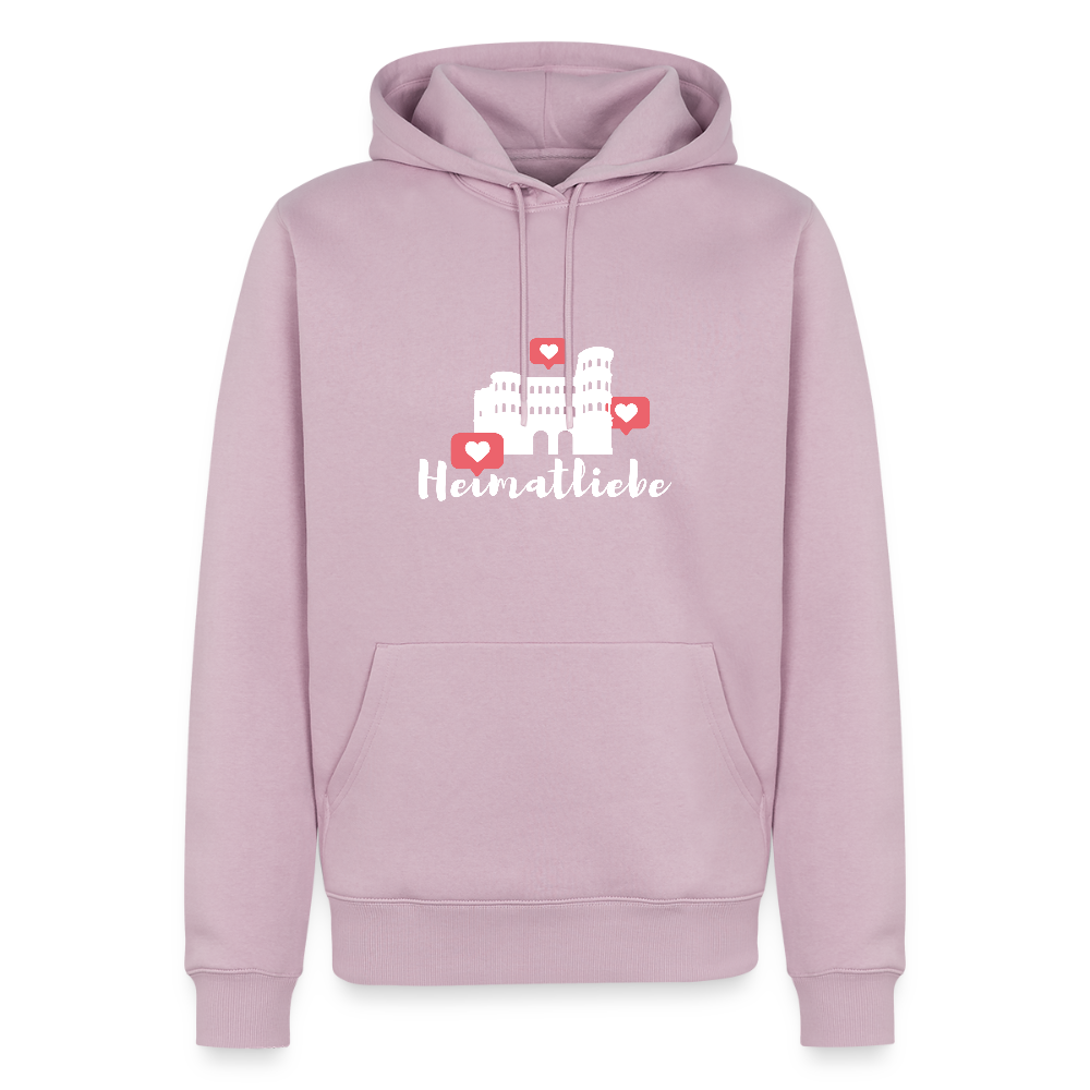 Männer Premium Hoodie Heimatliebe - Altrosa