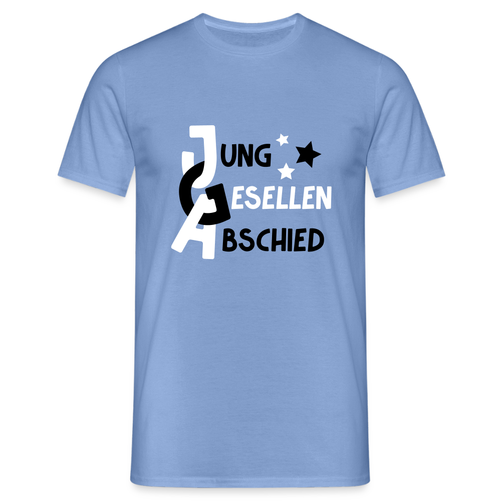 Männer T-Shirt JGA - carolina blue