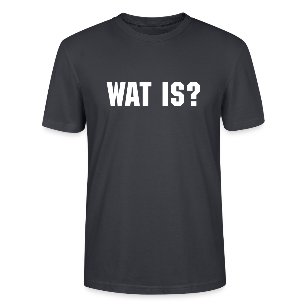 Stanley/Stella Unisex T-Shirt Wat is? - Dunkles Graublau
