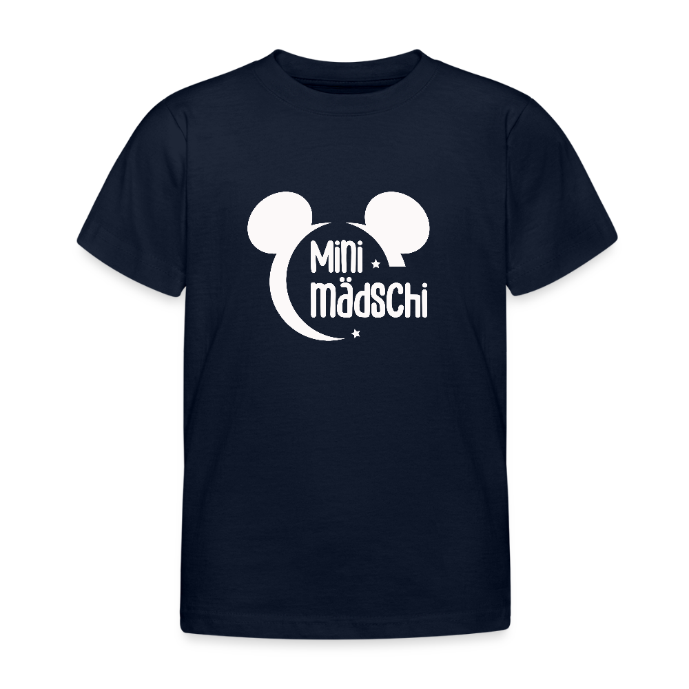 Kinder T-Shirt Mini Mädschi - Navy