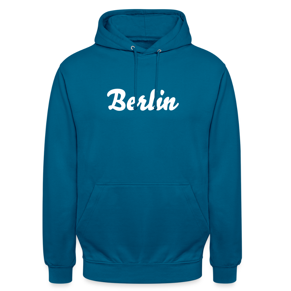 Unisex Hoodie Berlin - Tiefseeblau 
