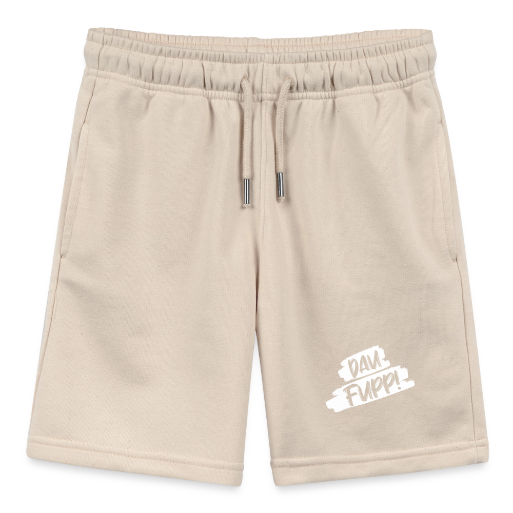 Stanley/Stella Teenager Bio-Joggingshorts Dau Fupp - Weißgrau